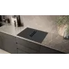 Siemens iQ500 ED711HQ26E placa de cocina negra integrada 70 cm zona placa de inducción 4 zona(s) campana extractora integrada