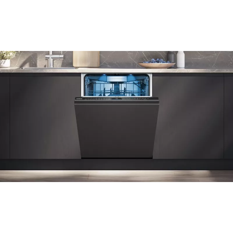 Lavavajillas totalmente integrable Siemens iQ700 SN87TX02CE — 14 cubiertos, energía A, 42 dB, 60 cm