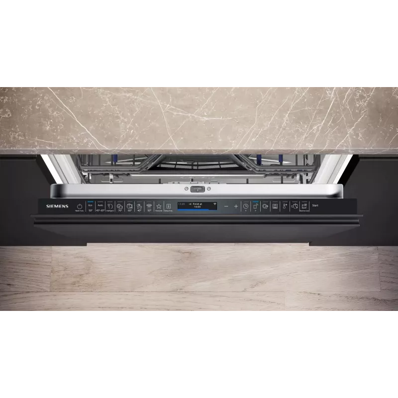 Lavavajillas totalmente integrable Siemens iQ700 SN87TX02CE — 14 cubiertos, energía A, 42 dB, 60 cm