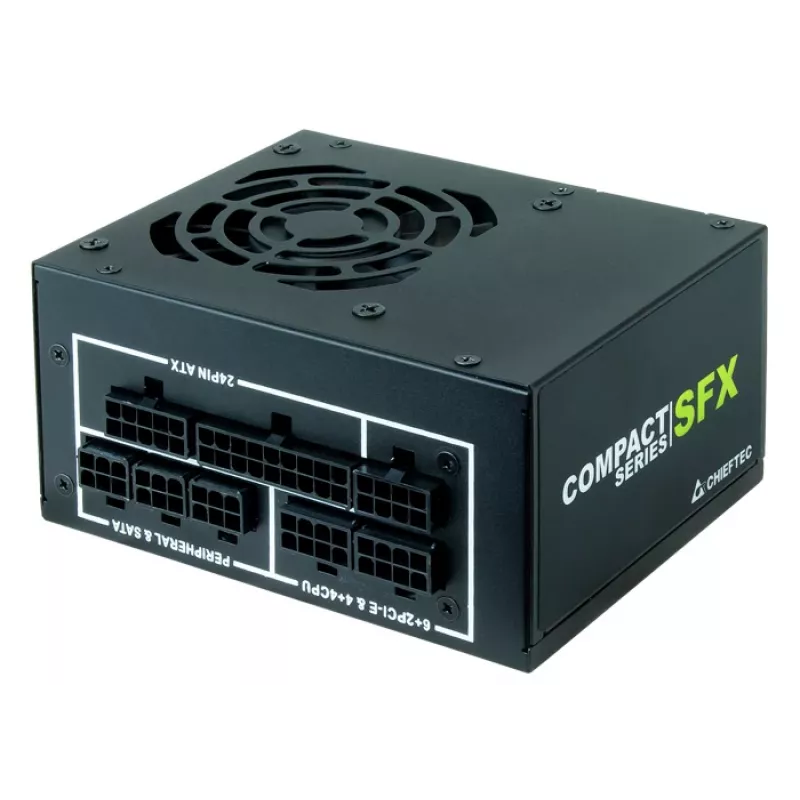 Fuente de alimentación Chieftec CSN-450C 450 W 20+4 Pin ATX SFX negra
