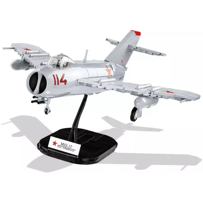 Juguete de construcción Cobi MiG-17 código OTAN Fresco modelo 5823 – set de bloques de Cobi