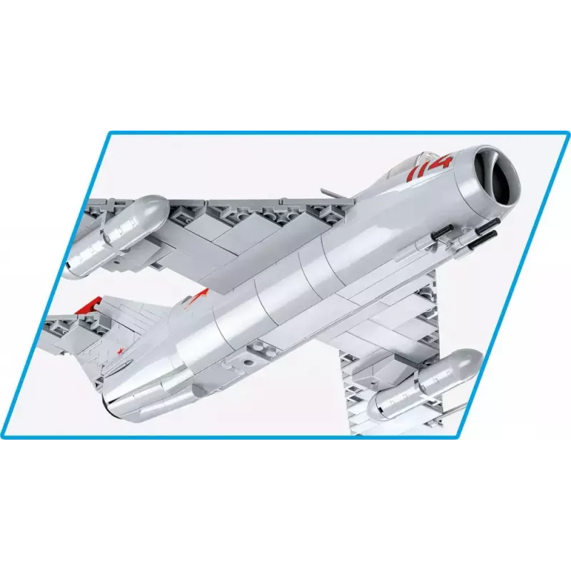 Juguete de construcción Cobi MiG-17 código OTAN Fresco modelo 5823 – set de bloques de Cobi