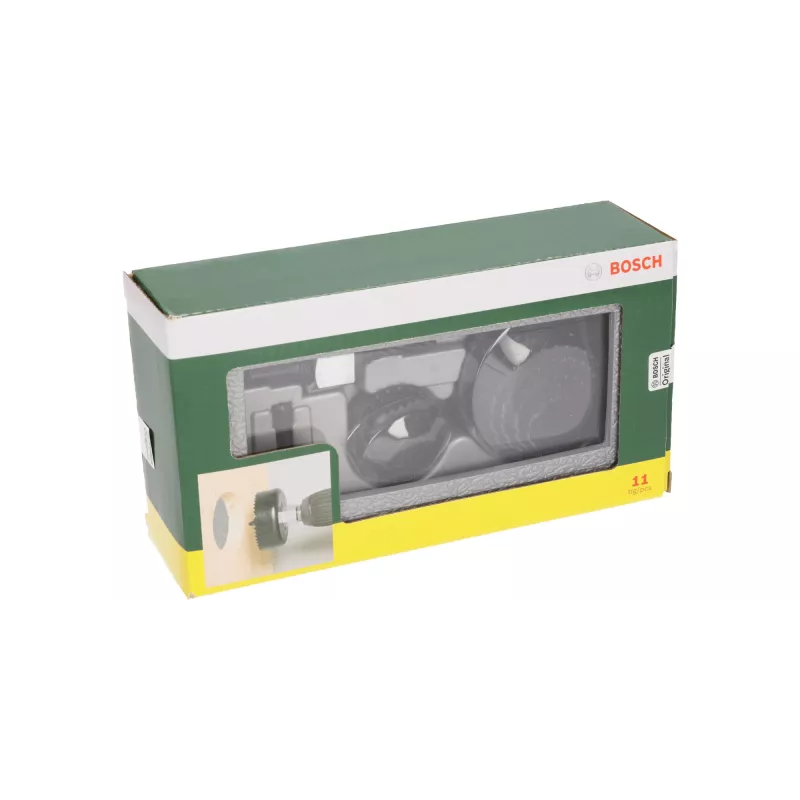 Bosch 2 607 019 450 juego de sierras de corona, 11 uds., 22–68 mm