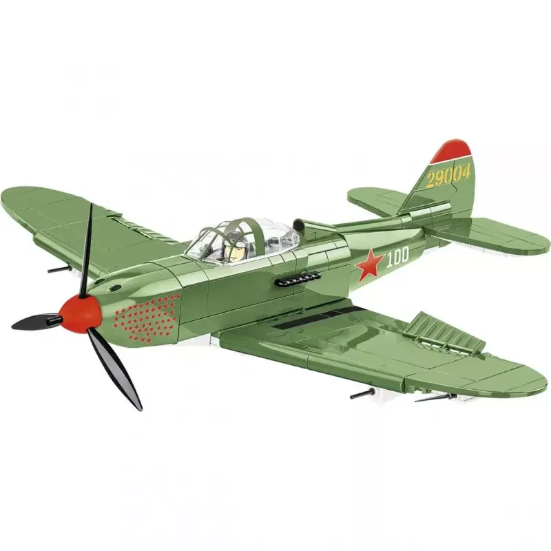 Juguete de construcción Cobi Bell P-39Q Airacobra verde oliva set de modelo de Cobi