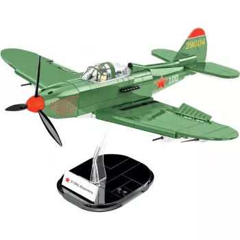Juguete de construcción Cobi Bell P-39Q Airacobra verde oliva set de modelo de Cobi