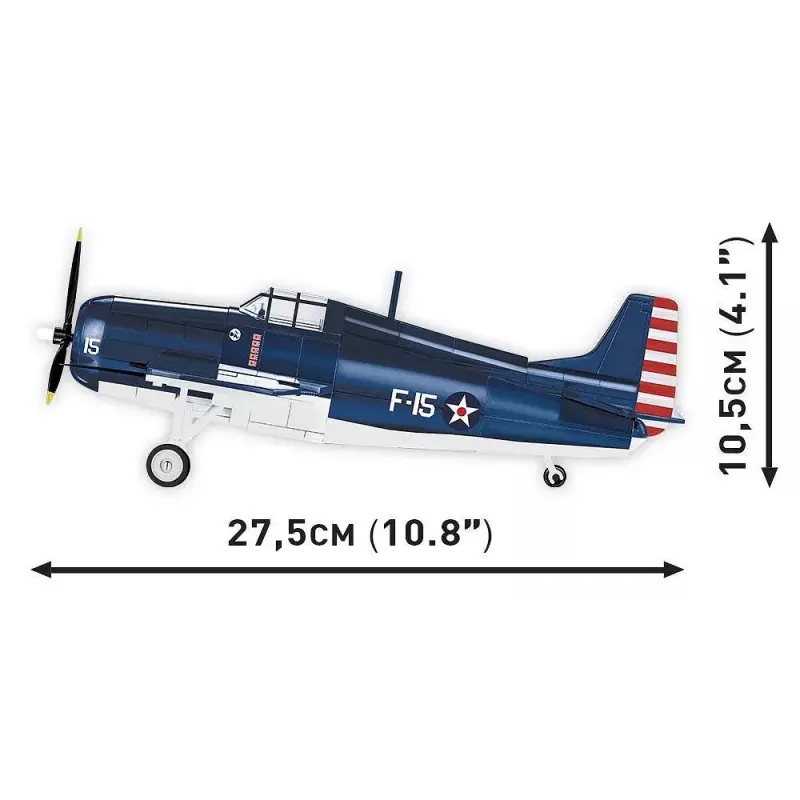 Bloques de construcción COBI F4F Wildcat Northrop Grumman 375 piezas
