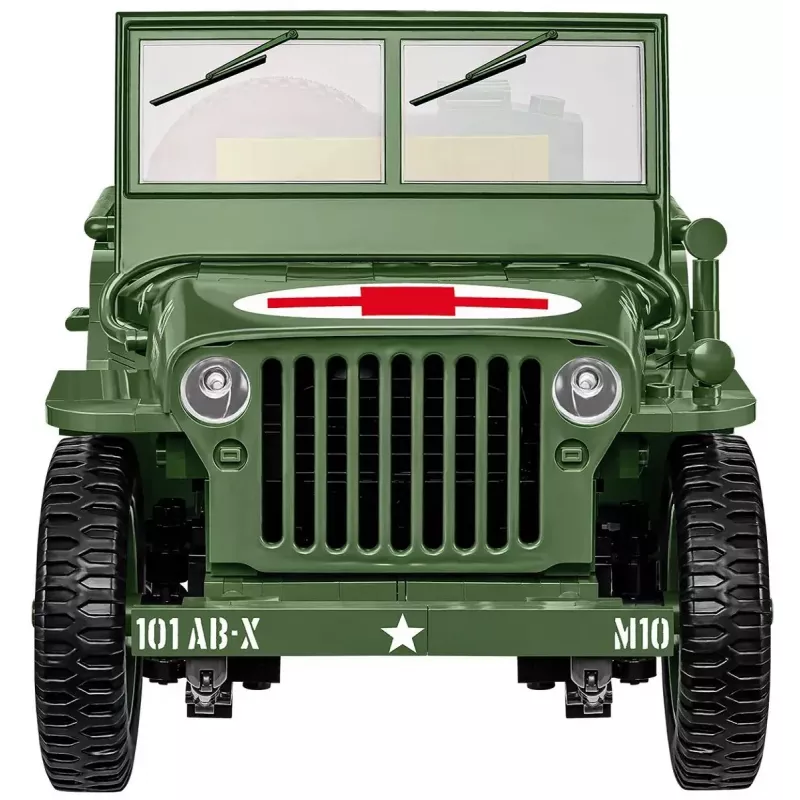 Cobi COBI-2806 Willys MB Medical set de construcción, 1131 piezas, serie Historical Collection, plástico, 10+