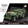 Cobi COBI-2806 Willys MB Medical set de construcción, 1131 piezas, serie Historical Collection, plástico, 10+