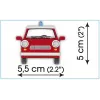 Set de construcción Cobi Trabant 601 Universal Feuerwehr modelo 24555, juego de bloques de construcción