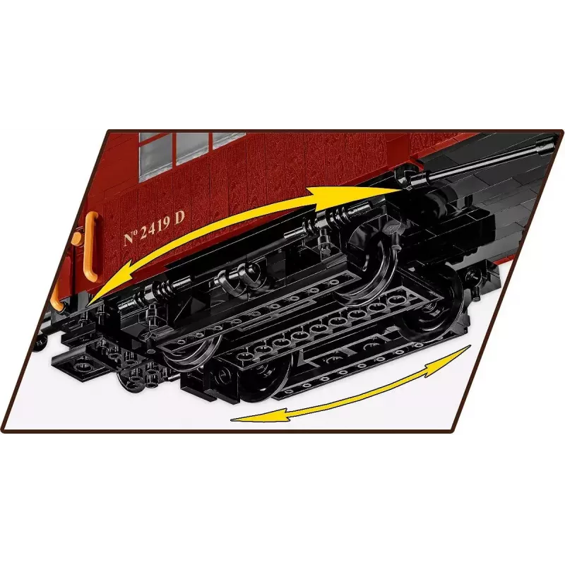 Cobi COBI-6289 Vagón de Compiègne (22 de junio de 1940) set de construcción, 2001 piezas, Historical Collection, plástico, a partir de 10 años