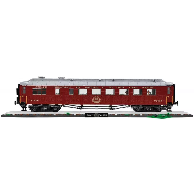 Cobi COBI-6289 Vagón de Compiègne (22 de junio de 1940) set de construcción, 2001 piezas, Historical Collection, plástico, a partir de 10 años