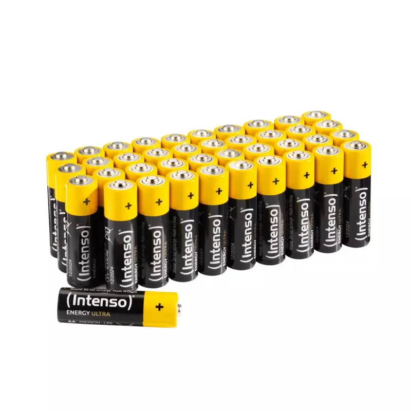 Pila de un solo uso Intenso 7501520 Energy Ultra Alcalina AA Mignon pack de 40