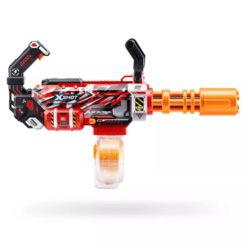 Gel Blaster Zuru XSHOT Hyper Gel Gatling Blaster – bláster de juguete motorizado con cañón giratorio