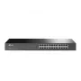 Switch de red TP-Link 24 puertos 10/100Mbps para rack, no gestionado, Fast Ethernet (10/100), dúplex completo, montaje en rack, 1U