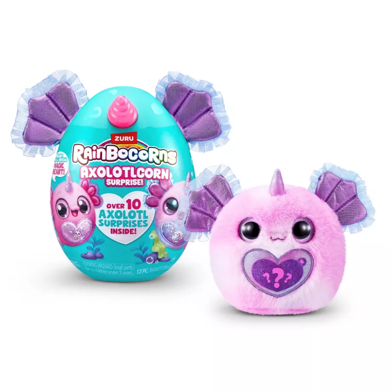 Rainbocorns Axolotlcorn Surprise, animal, 3 años, Multicolor