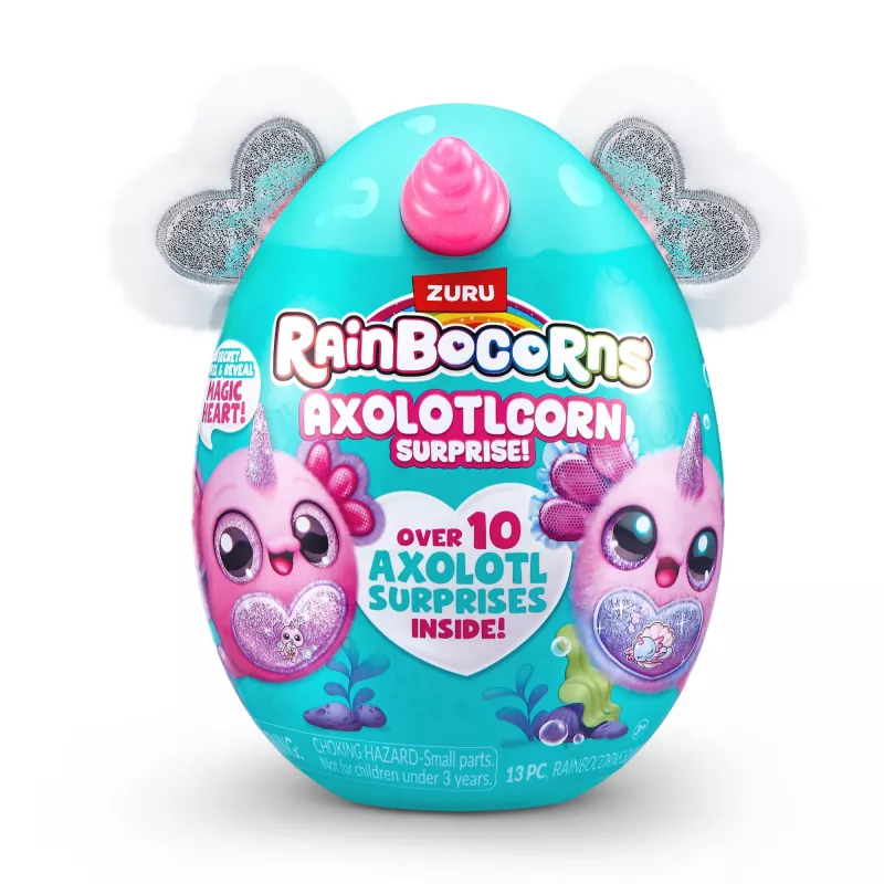 Rainbocorns Axolotlcorn Surprise, animal, 3 años, Multicolor