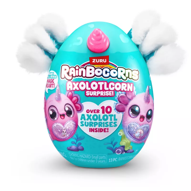 Rainbocorns Axolotlcorn Surprise, animal, 3 años, Multicolor