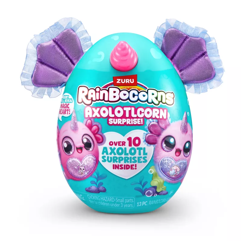Rainbocorns Axolotlcorn Surprise, animal, 3 años, Multicolor