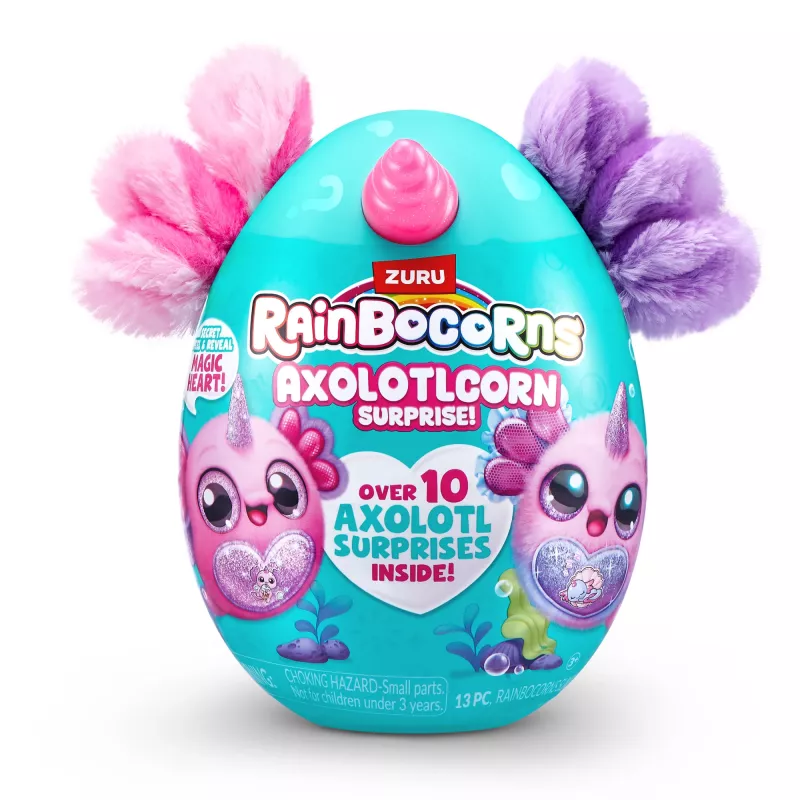 Rainbocorns Axolotlcorn Surprise, animal, 3 años, Multicolor