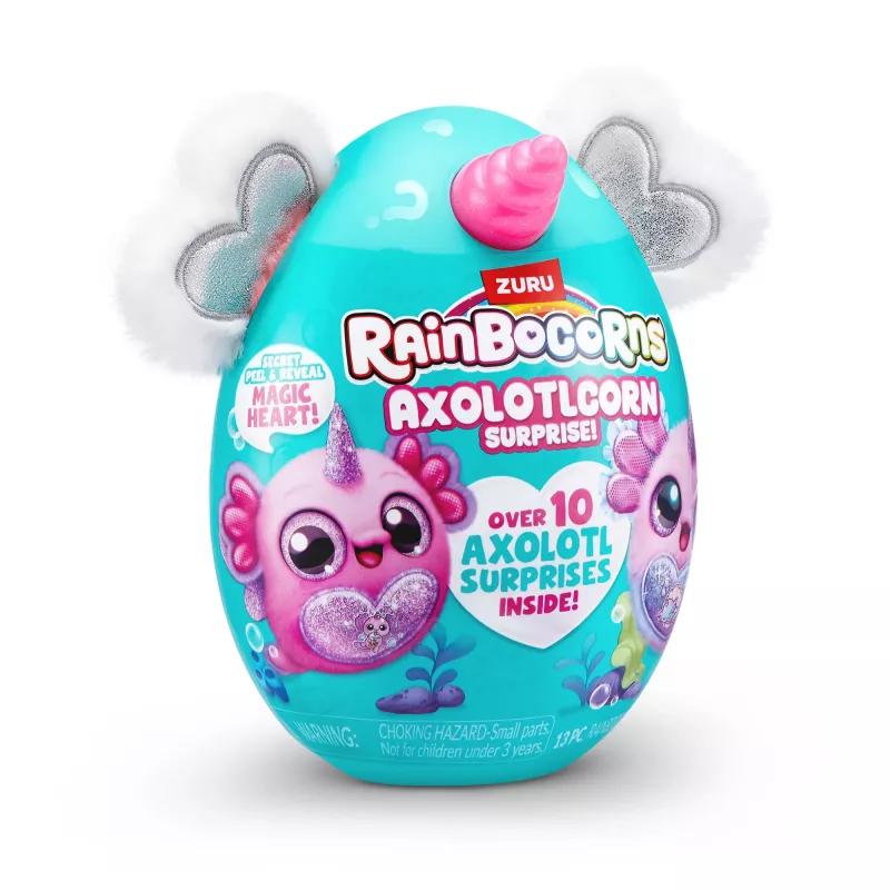 Rainbocorns Axolotlcorn Surprise, animal, 3 años, Multicolor