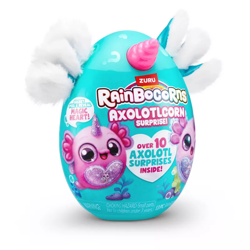 Rainbocorns Axolotlcorn Surprise, animal, 3 años, Multicolor