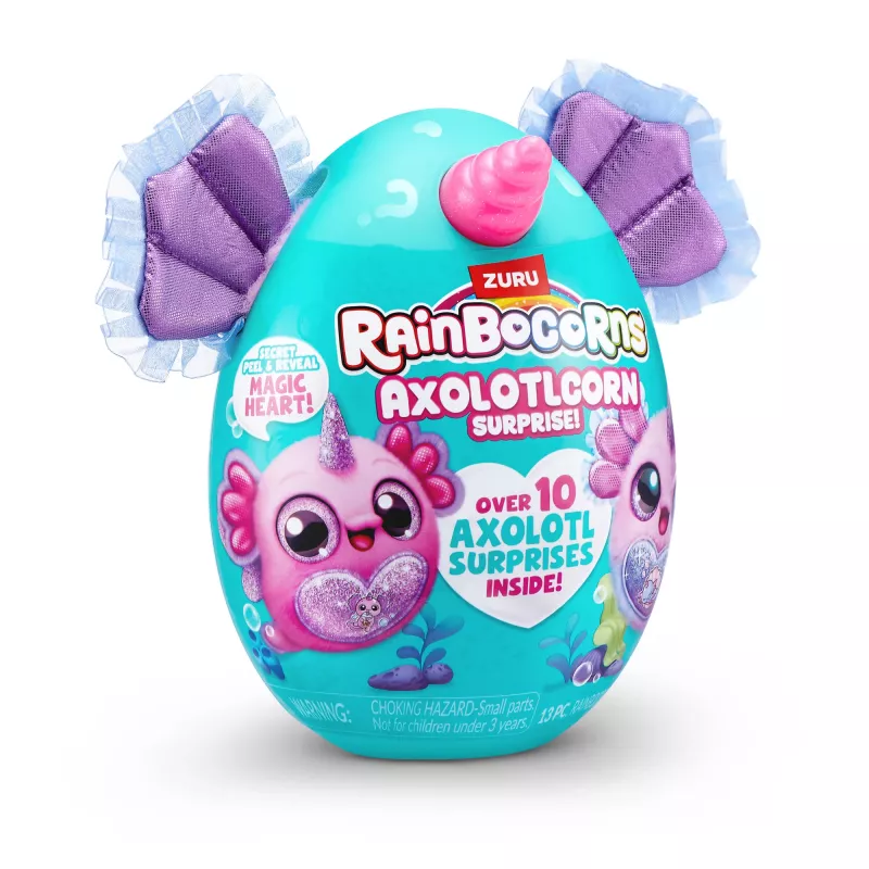 Rainbocorns Axolotlcorn Surprise, animal, 3 años, Multicolor