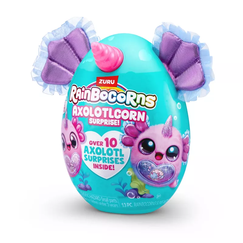 Rainbocorns Axolotlcorn Surprise, animal, 3 años, Multicolor