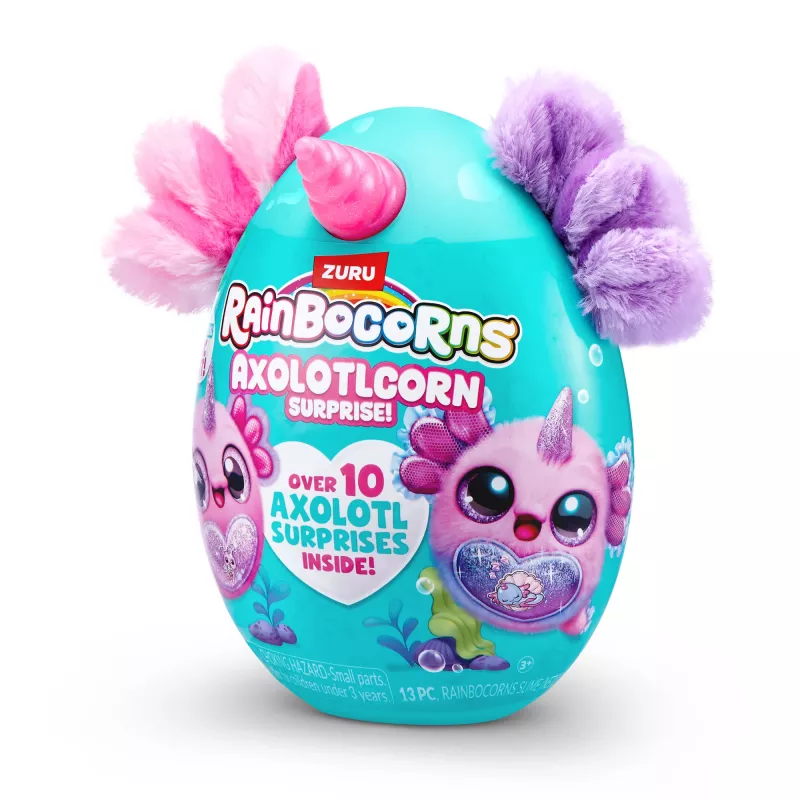 Rainbocorns Axolotlcorn Surprise, animal, 3 años, Multicolor