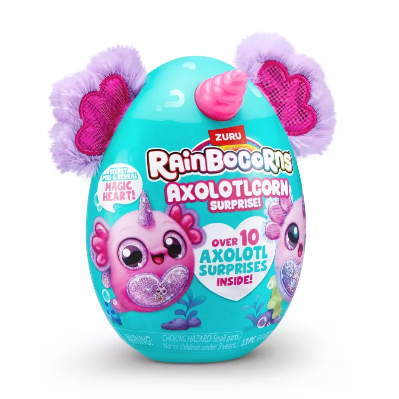 Rainbocorns Axolotlcorn Surprise, animal, 3 años, Multicolor