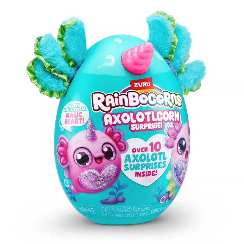 Rainbocorns Axolotlcorn Surprise, animal, 3 años, Multicolor