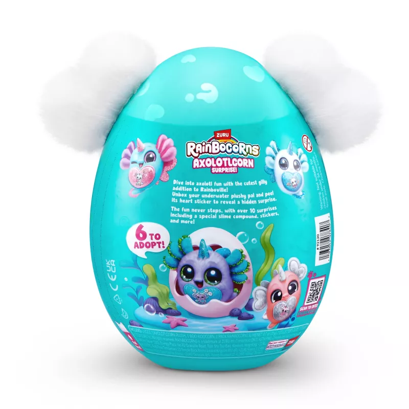 Rainbocorns Axolotlcorn Surprise, animal, 3 años, Multicolor