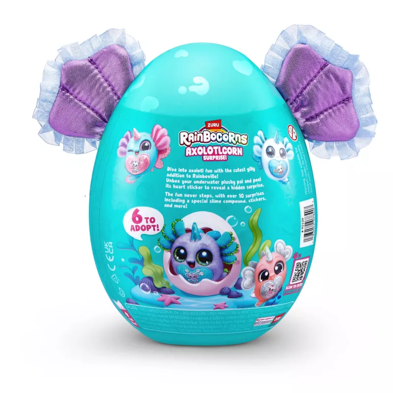 Rainbocorns Axolotlcorn Surprise, animal, 3 años, Multicolor