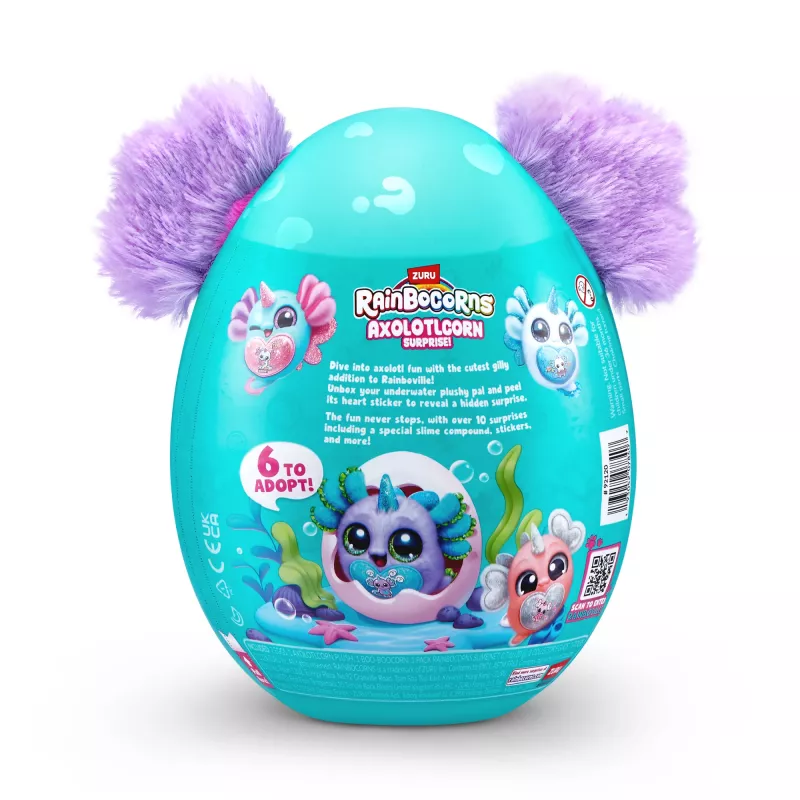 Rainbocorns Axolotlcorn Surprise, animal, 3 años, Multicolor