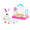 Peluche Zuru Mama Bunny & Baby Surprise, pareja de peluches interactivos, surtido
