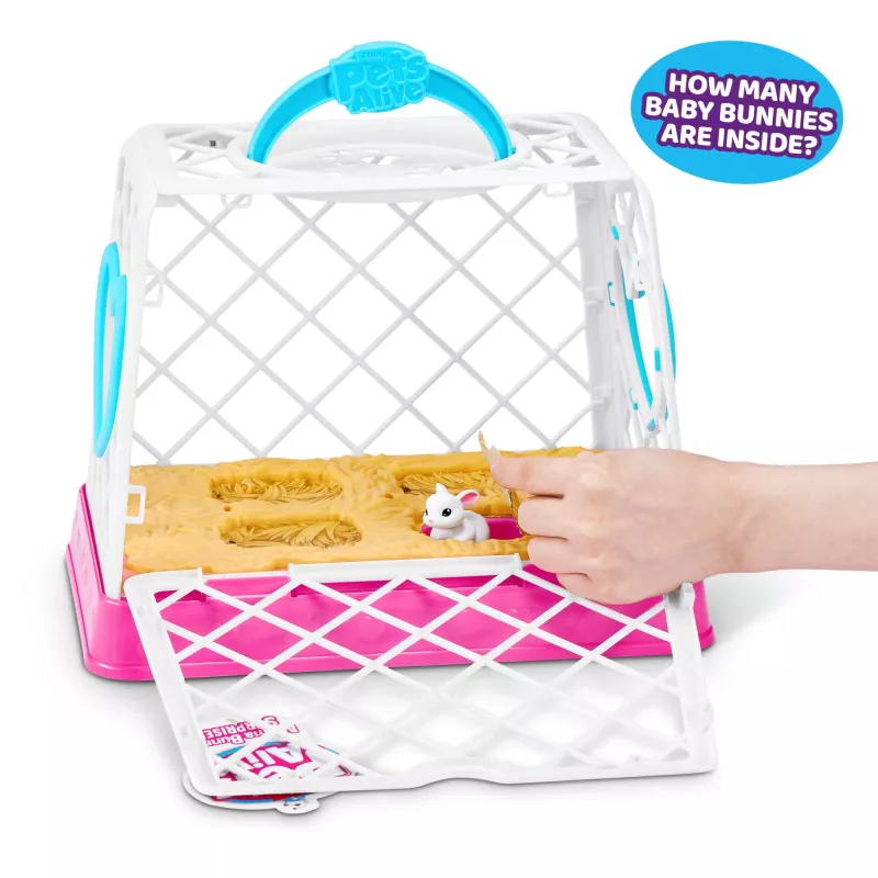Peluche Zuru Mama Bunny & Baby Surprise, pareja de peluches interactivos, surtido