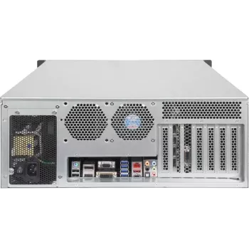 Caja para rack SILVERSTONE SST-RM41-H08 8-Bay 1U chasis de servidor – caja compacta para montaje en rack