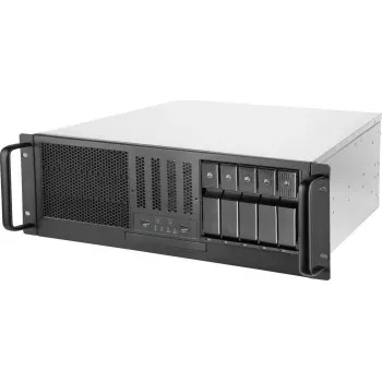 Caja para rack SILVERSTONE SST-RM41-H08 8-Bay 1U chasis de servidor – caja compacta para montaje en rack