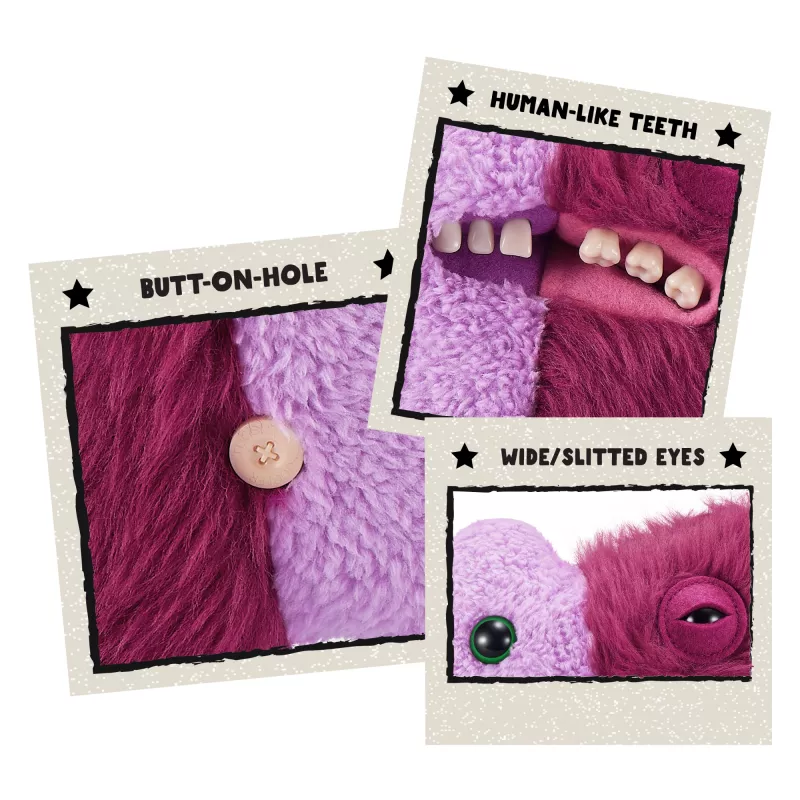 Peluche Zuru Fuggler Misfit Monsters 9 pulgadas — figura de peluche surtida, unidad