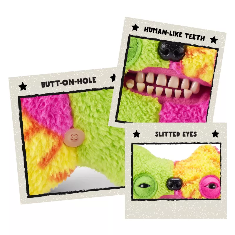 Peluche Zuru Fuggler Misfit Monsters 9 pulgadas — figura de peluche surtida, unidad