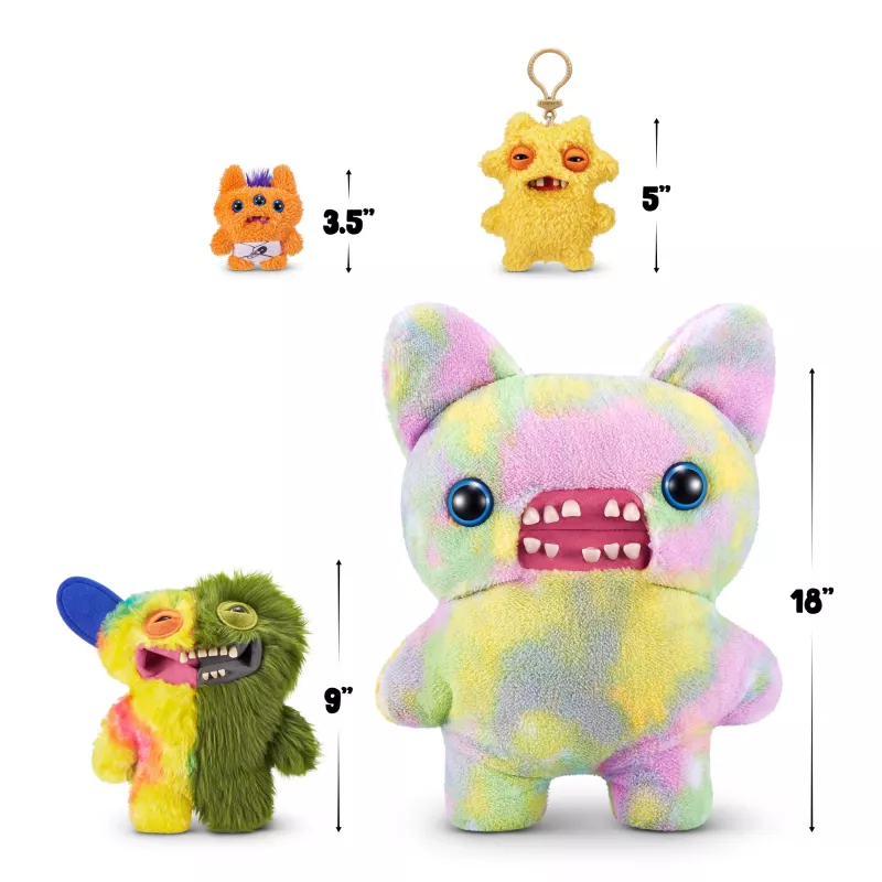 Peluche Zuru Fuggler Misfit Monsters 9 pulgadas — figura de peluche surtida, unidad