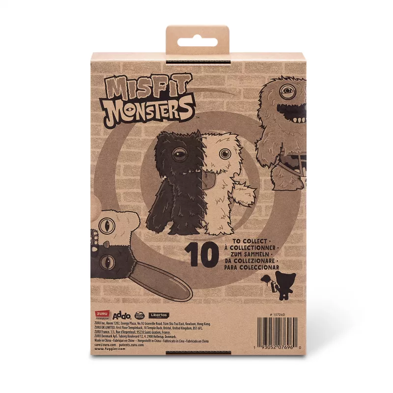 Peluche Zuru Fuggler Misfit Monsters 9 pulgadas — figura de peluche surtida, unidad