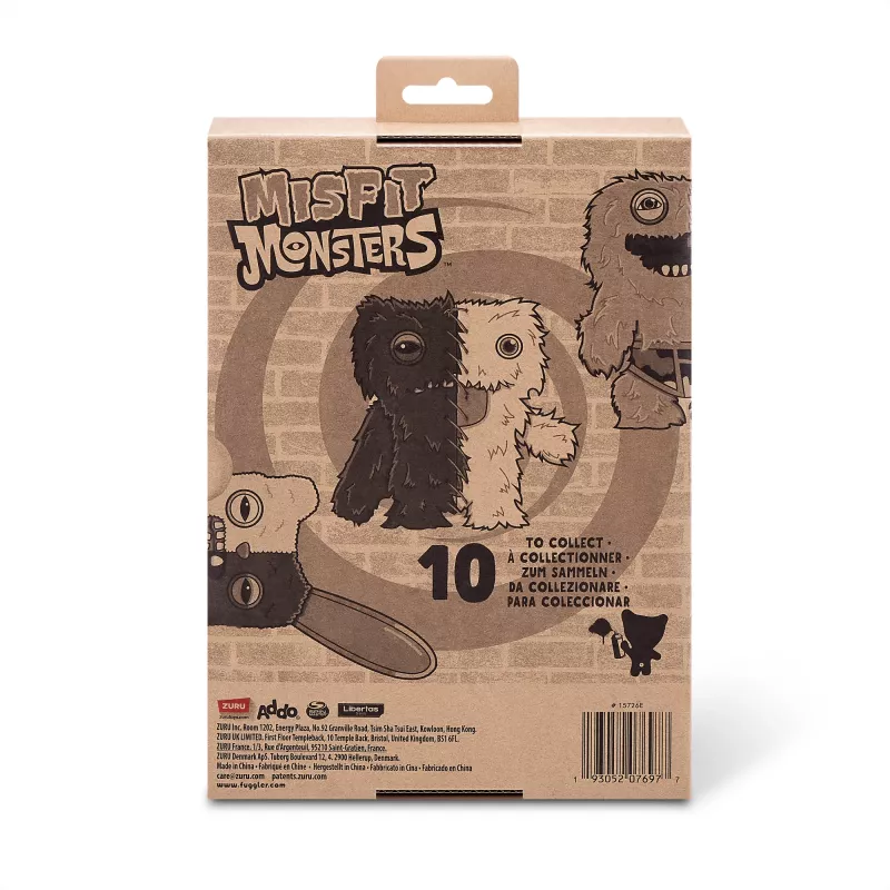 Peluche Zuru Fuggler Misfit Monsters 9 pulgadas — figura de peluche surtida, unidad