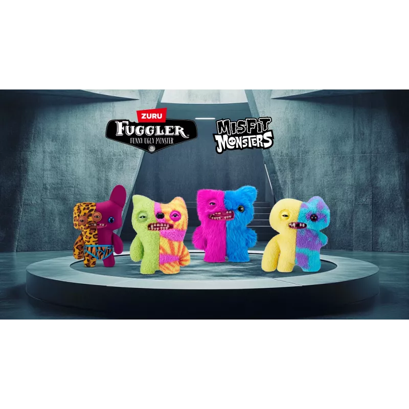 Peluche Zuru Fuggler Misfit Monsters 9 pulgadas — figura de peluche surtida, unidad