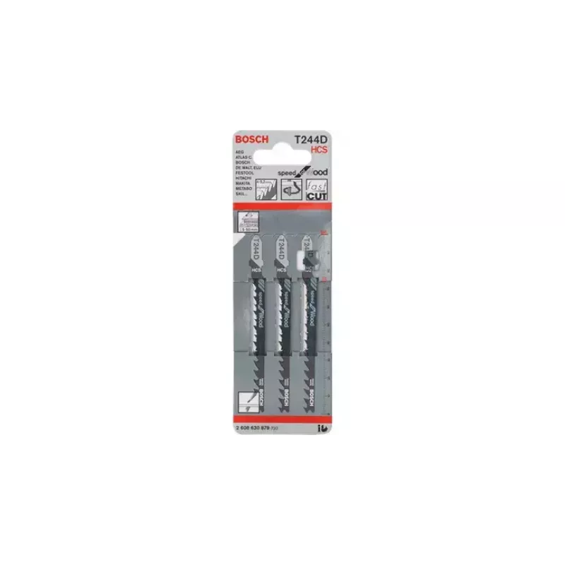 Hoja de sierra de calar Bosch T 244 D Speed para madera