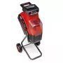 Einhell REDAXXO 36/25 biotrituradora de cuchillas a batería para jardín, 36 V (2x18 V), rama máx. 25 mm, solo sin batería ni cargador, rojo/negro
