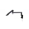 ENDORFY Broadcast Low Profile RGB Boom Arm EY0A010 brazo para micrófono, soporte de escritorio, hasta 2 kg, negro