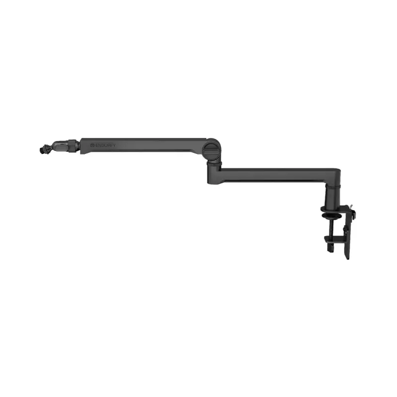 ENDORFY Broadcast Low Profile Boom Arm EY0A009 brazo para micrófono, soporte de escritorio, hasta 2 kg, negro
