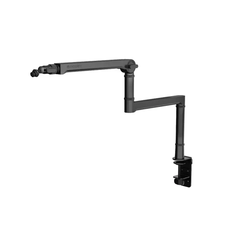 ENDORFY Broadcast Low Profile Boom Arm EY0A009 brazo para micrófono, soporte de escritorio, hasta 2 kg, negro