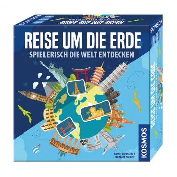 Kosmos Reise um die Erde Spielerisch die Welt entdecken juego de mesa juego de viaje/aventura