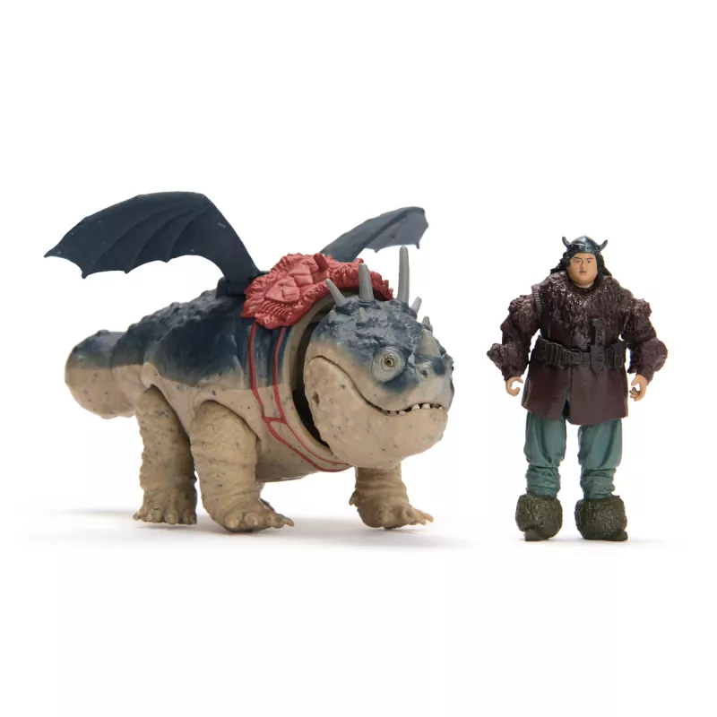 Set de figuras de acción Spinmaster – DreamWorks Dragons: Gronckle y Fishlegs, multicolor, a partir de 4 años